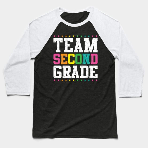 Team 2nd Second Grade - 1st Day of School Baseball T-Shirt by ozalshirts